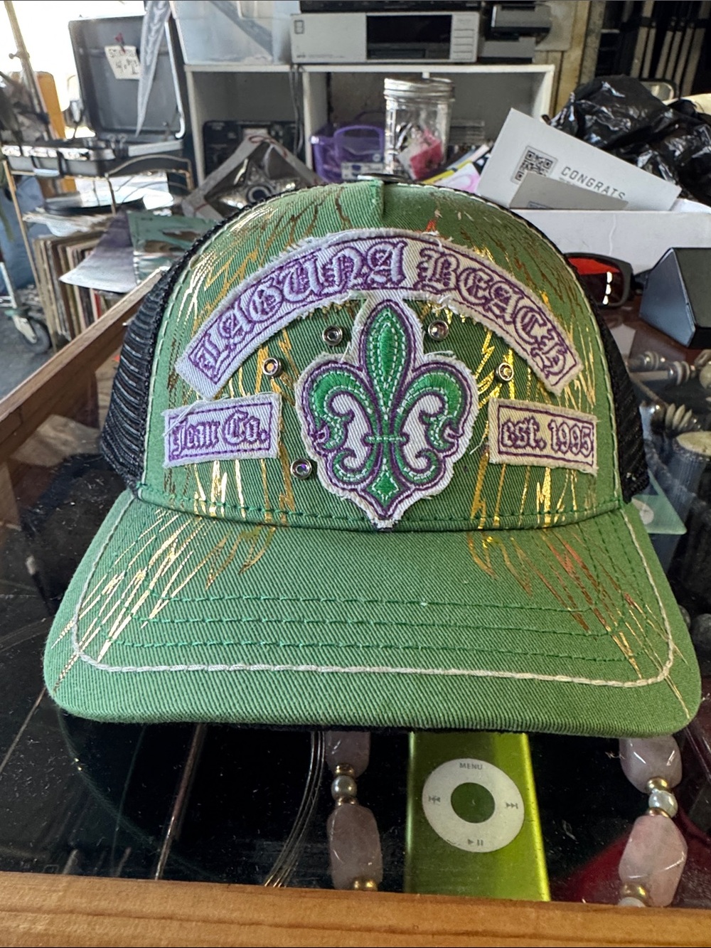 Vintage Deadstock Y2K Laguna Beach Cap formally womens cut/style (smaller brim)